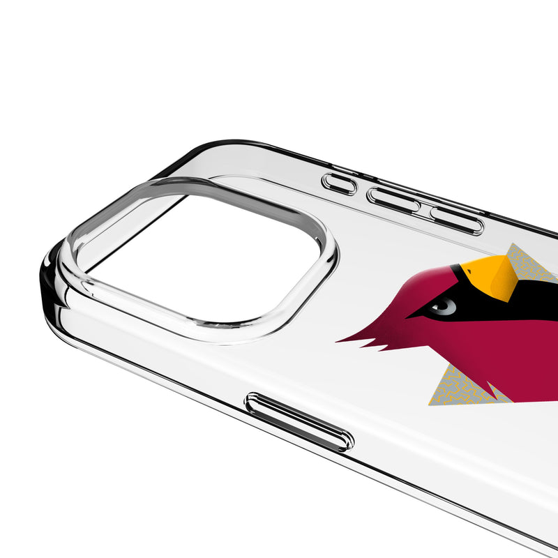 Arizona Cardinals 2024 Edition iPhone Clear Phone Case for Apple iPhone Detail.Jpg