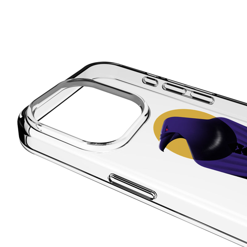 Baltimore Ravens 2024 Edition iPhone Clear Phone Case for Apple iPhone Detail.Jpg