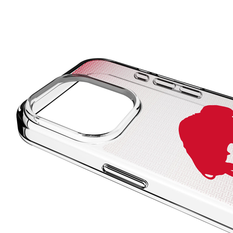 Buffalo Bills Historic Collection Linen iPhone Clear Phone Case for Apple iPhone Detail.Jpg