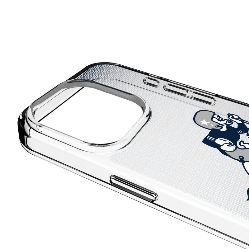 Dallas Cowboys 1966-1969 Historic Collection Linen iPhone Clear Phone Case for Apple iPhone Detail.Jpg