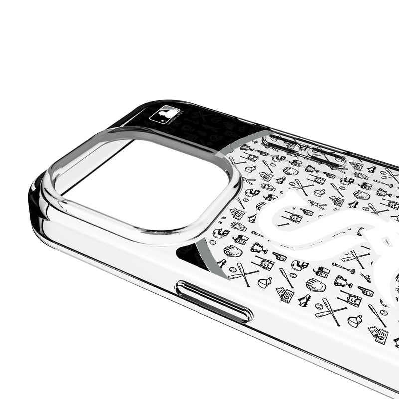 Chicago White Sox Personalized Circle iPhone Clear Phone Case for Apple iPhone Detail.Jpg