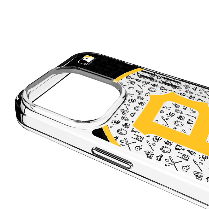 Pittsburgh Pirates Personalized Circle iPhone Clear Phone Case for Apple iPhone Detail.Jpg