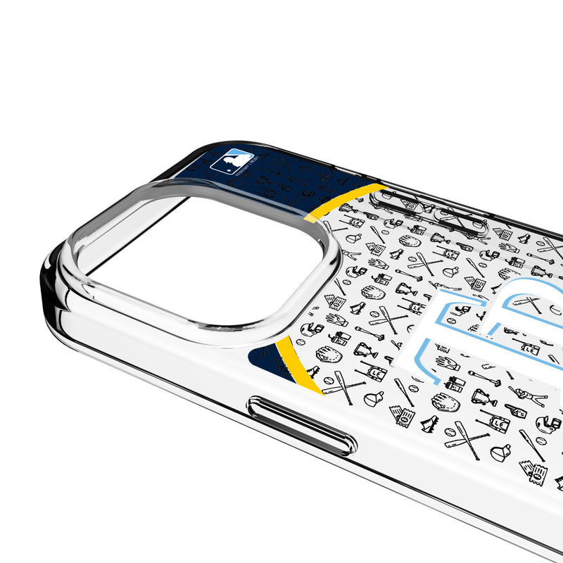 Tampa Bay Rays Personalized Circle iPhone Clear Phone Case for Apple iPhone Detail.Jpg
