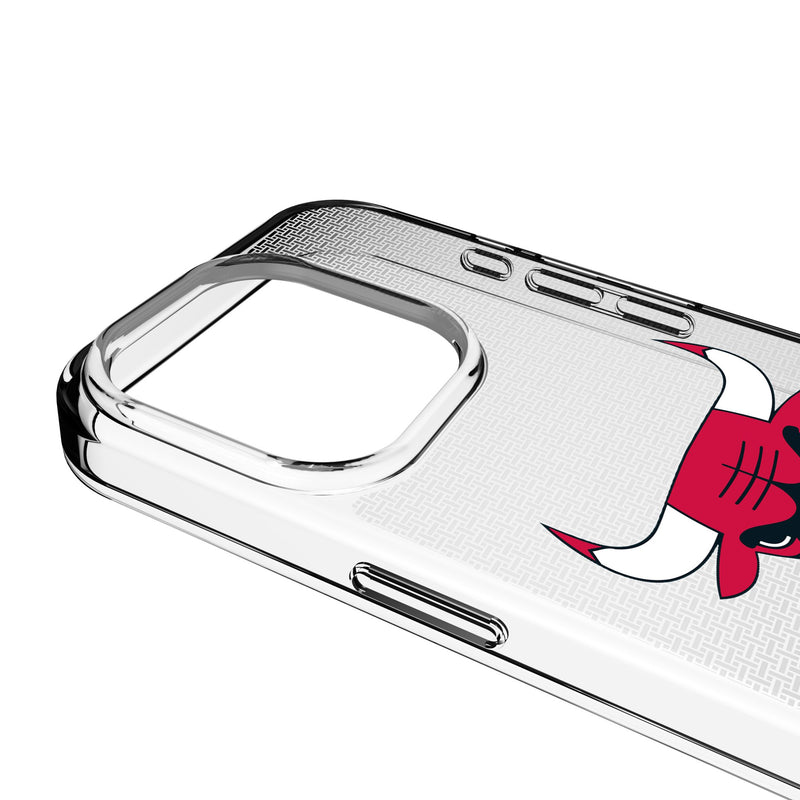 Chicago Bulls Linen iPhone Clear Phone Case for Apple iPhone Detail.Jpg