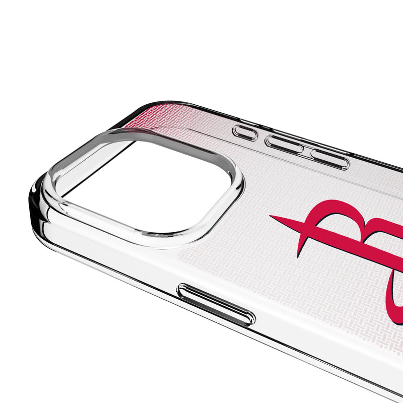 Houston Rockets Linen iPhone Clear Phone Case for Apple iPhone Detail.Jpg