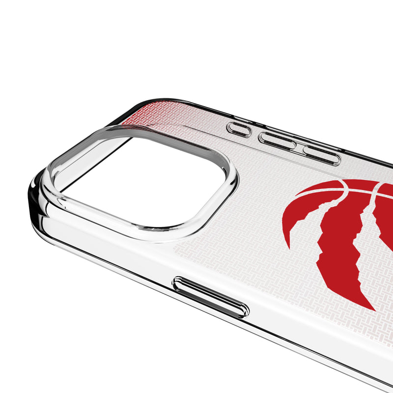 Toronto Raptors Linen iPhone Clear Phone Case for Apple iPhone Detail.Jpg