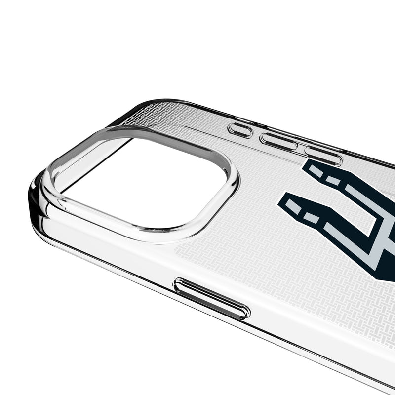 San Antonio Spurs Linen iPhone Clear Phone Case for Apple iPhone Detail.Jpg