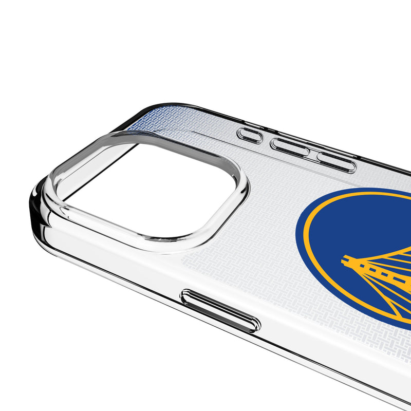 Golden State Warriors Linen iPhone Clear Phone Case for Apple iPhone Detail.Jpg