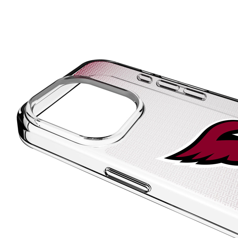 Arizona Cardinals Linen iPhone Clear Phone Case for Apple iPhone Detail.Jpg