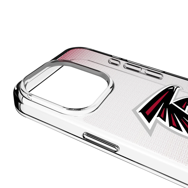 Atlanta Falcons Linen iPhone Clear Phone Case for Apple iPhone Detail.Jpg