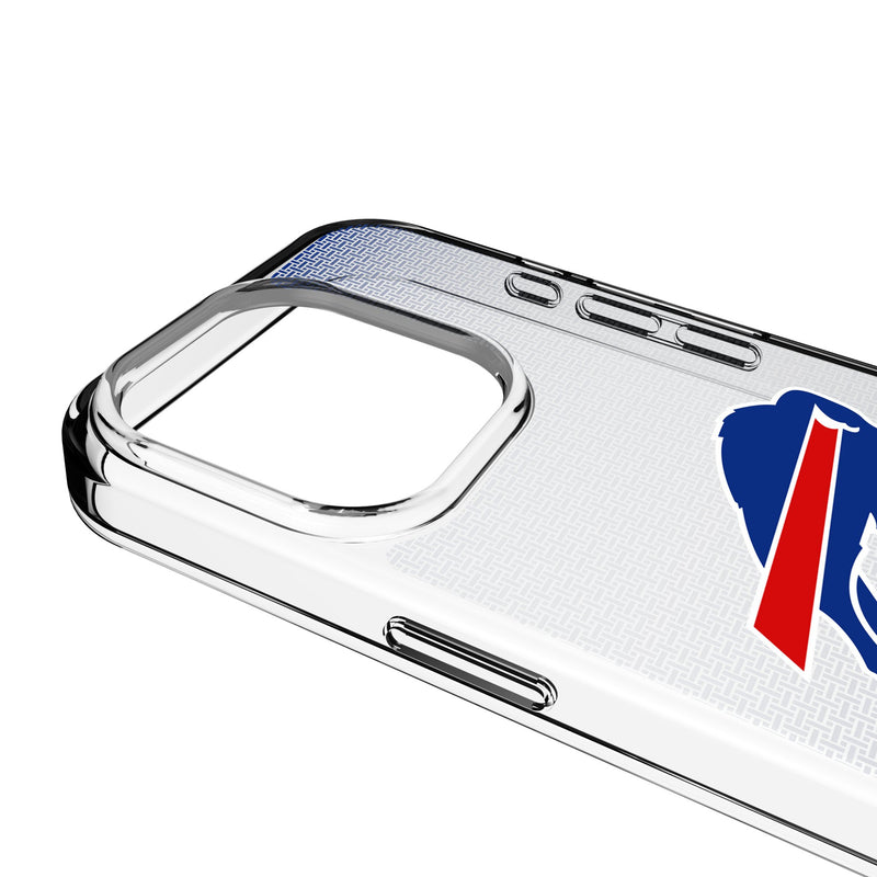 Buffalo Bills Linen iPhone Clear Phone Case for Apple iPhone Detail.Jpg