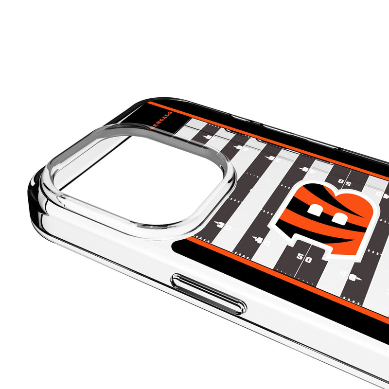 Cincinnati Bengals Field iPhone Clear Phone Case for Apple iPhone Detail.Jpg