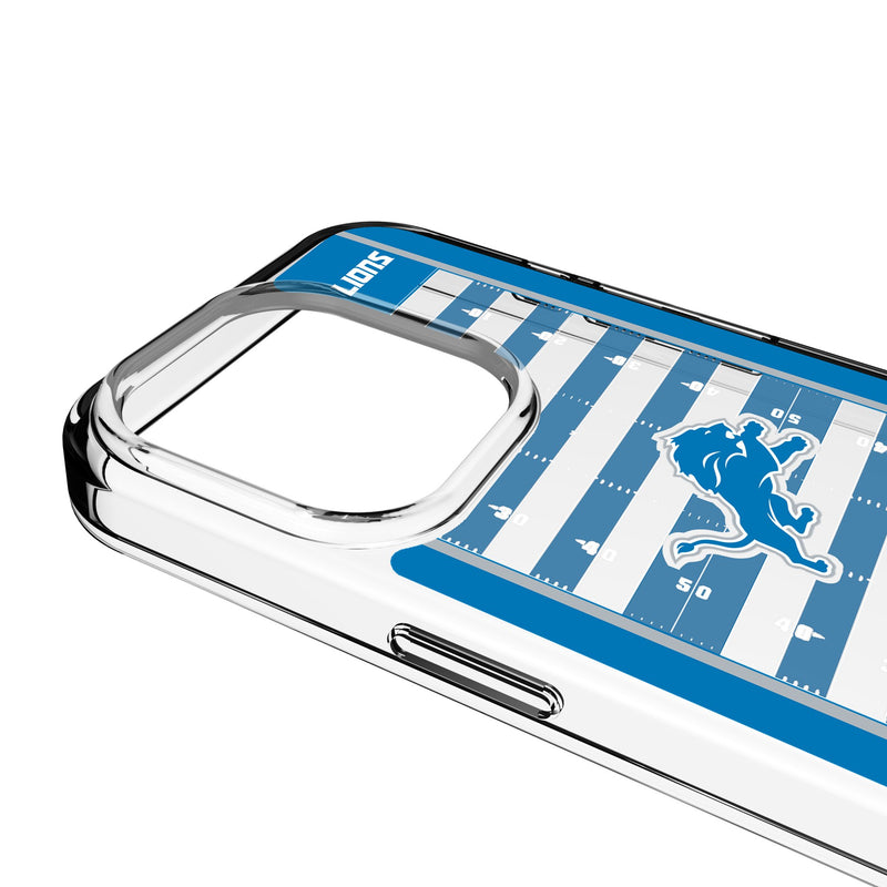 Detroit Lions Field iPhone Clear Phone Case for Apple iPhone Detail.Jpg