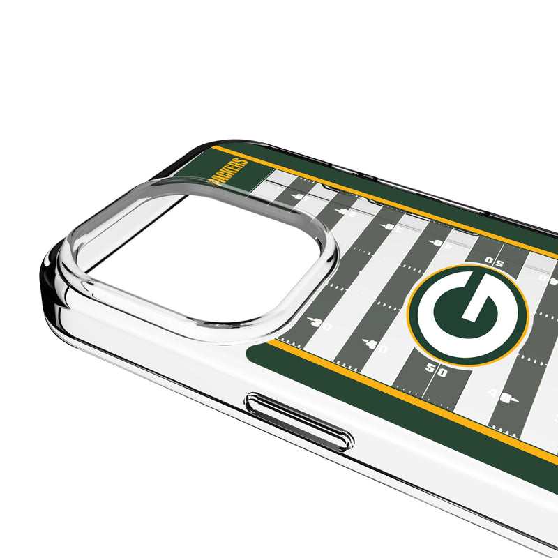 Green Bay Packers Field iPhone Clear Phone Case for Apple iPhone Detail.Jpg