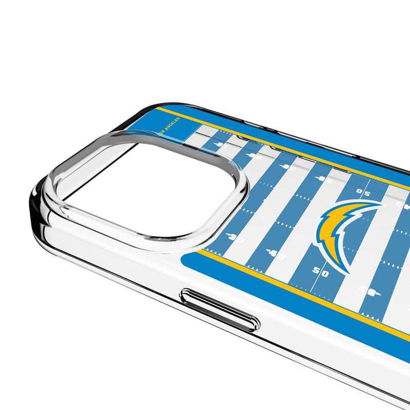 Los Angeles Chargers Field iPhone Clear Phone Case for Apple iPhone Detail.Jpg