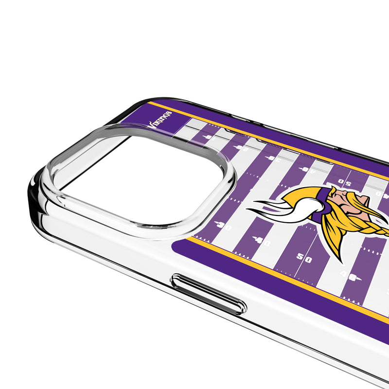 Minnesota Vikings Field iPhone Clear Phone Case for Apple iPhone Detail.Jpg