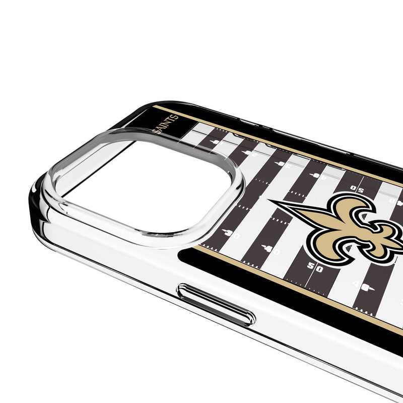 New Orleans Saints Field iPhone Clear Phone Case for Apple iPhone Detail.Jpg
