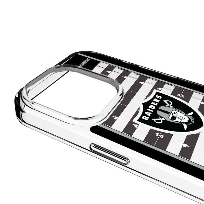 Las Vegas Raiders Field iPhone Clear Phone Case for Apple iPhone Detail.Jpg