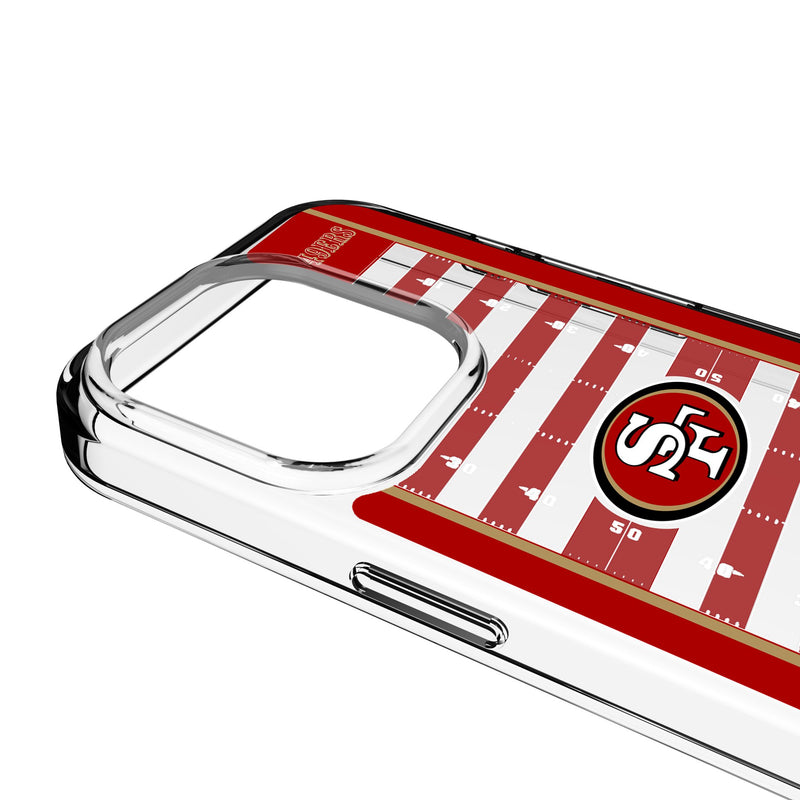 San Francisco 49ers Field iPhone Clear Phone Case for Apple iPhone Detail.Jpg