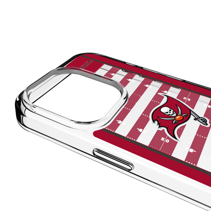 Tampa Bay Buccaneers Field iPhone Clear Phone Case for Apple iPhone Detail.Jpg