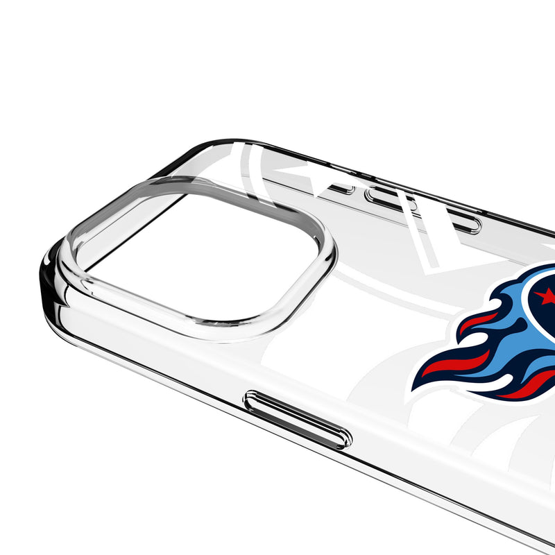 Tennessee Titans Personalized Tilt iPhone Clear Phone Case for Apple iPhone Detail.Jpg