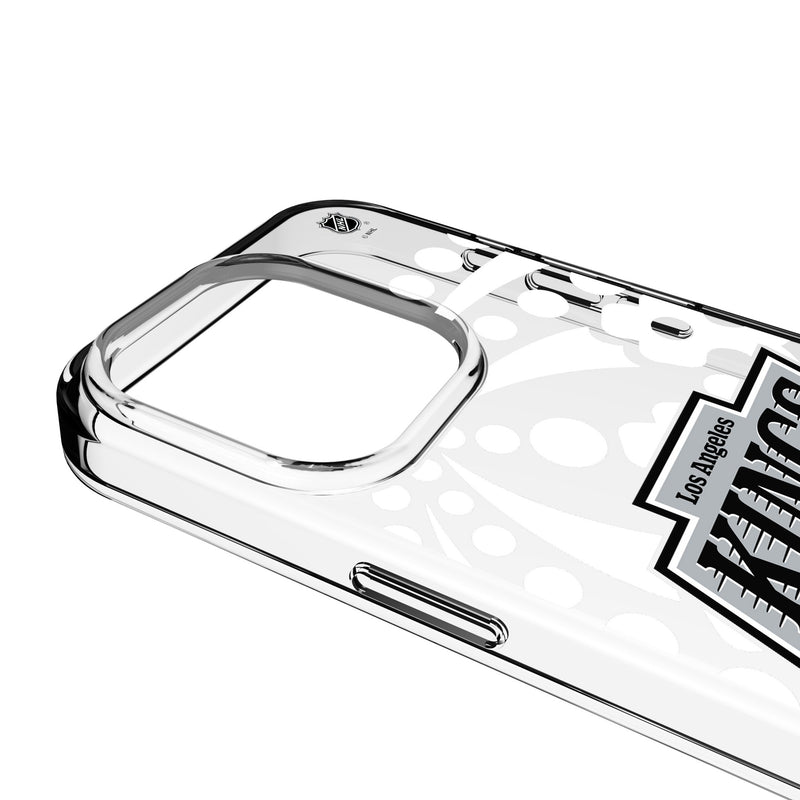 LA Kings Personalized Tilt iPhone Clear Phone Case for Apple iPhone Detail.Jpg