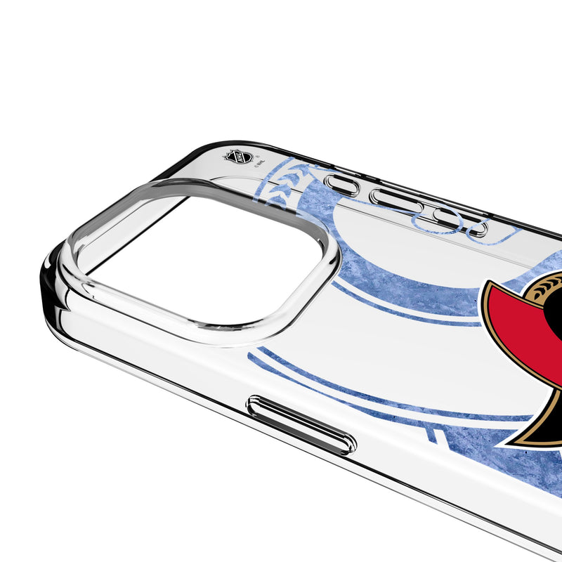 Ottawa Senators Ice Tilt iPhone Clear Phone Case for Apple iPhone Detail.Jpg