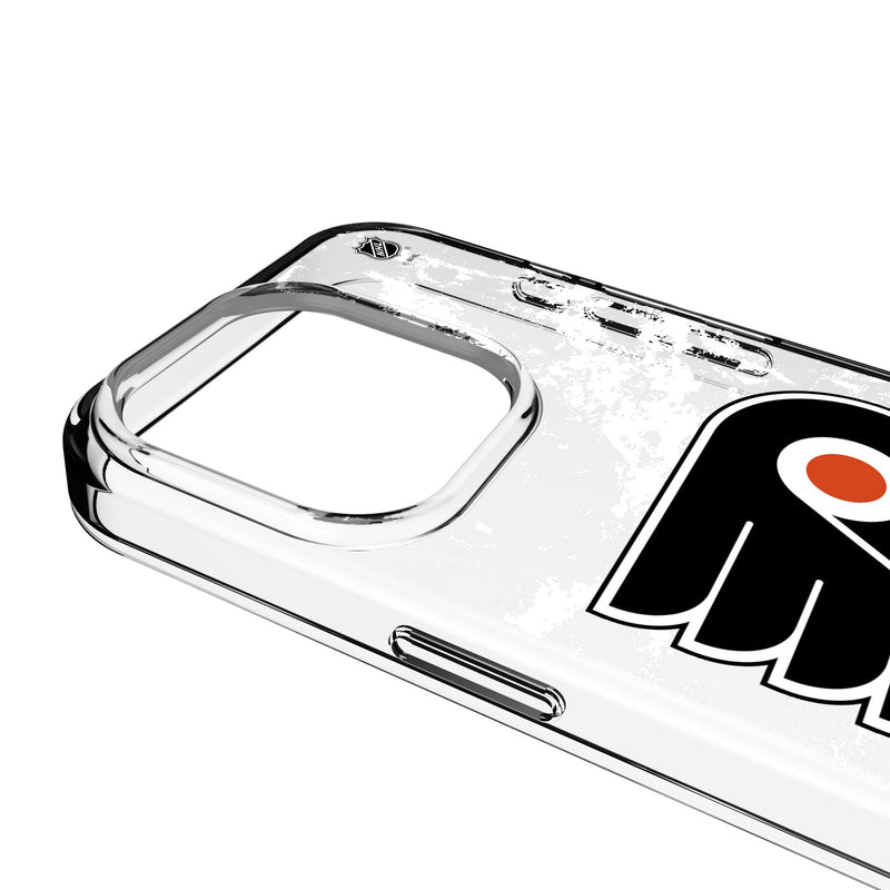 Philadelphia Flyers Ice Stripe iPhone Clear Phone Case for Apple iPhone Detail.Jpg