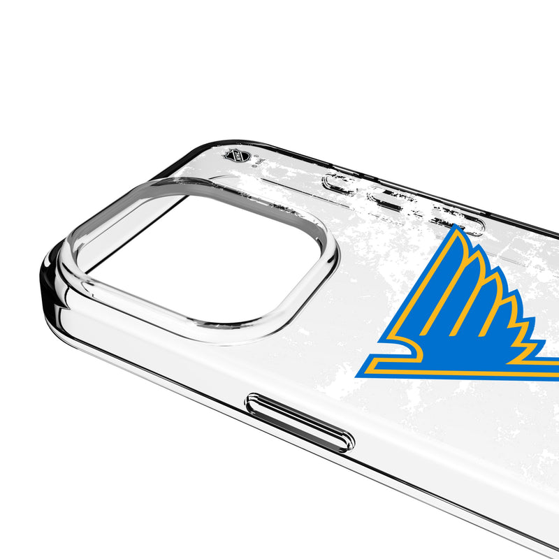 St. Louis Blues Ice Stripe iPhone Clear Phone Case for Apple iPhone Detail.Jpg
