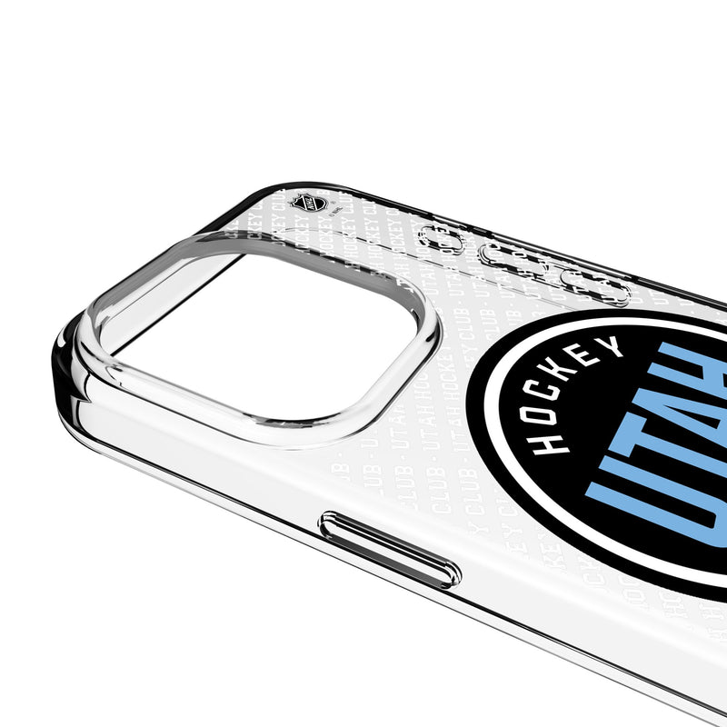 Utah Hockey Club Personalized EndZone Plus iPhone Clear Phone Case for Apple iPhone Detail.Jpg
