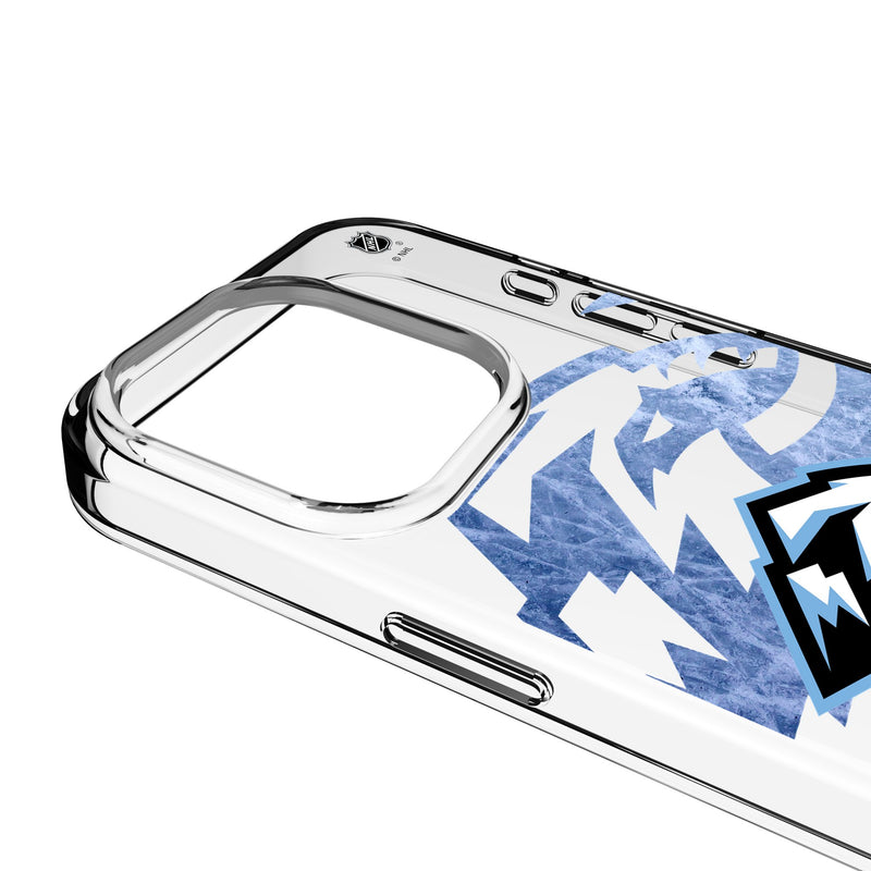 Utah Mammoth Ice Tilt iPhone Clear Phone Case for Apple iPhone Detail.Jpg