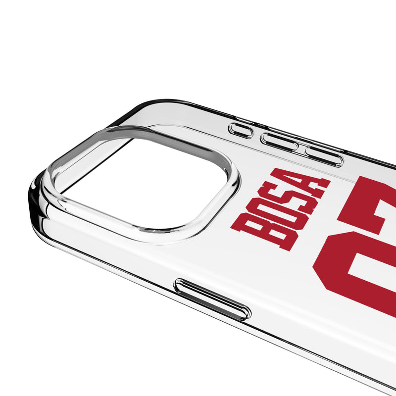 Nick Bosa San Francisco 49ers 97 Game Tactic iPhone Clear Phone Case for Apple iPhone Detail.Jpg