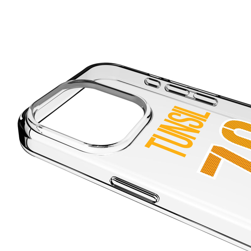 Laremy Tunsil Washington Commanders 78 Game Tactic iPhone Clear Phone Case for Apple iPhone Detail.Jpg