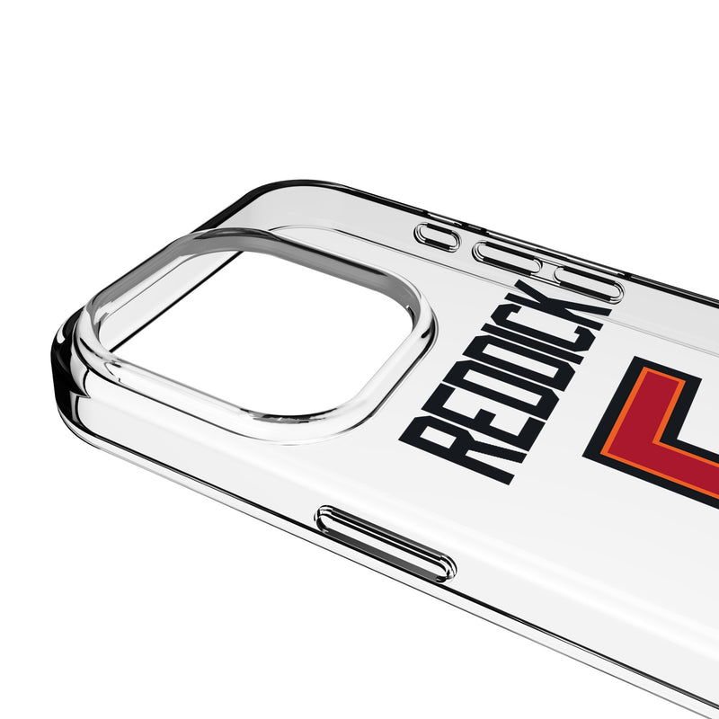 Haason Reddick Tampa Bay Buccaneers 5 Game Tactic iPhone Clear Phone Case for Apple iPhone Detail.Jpg