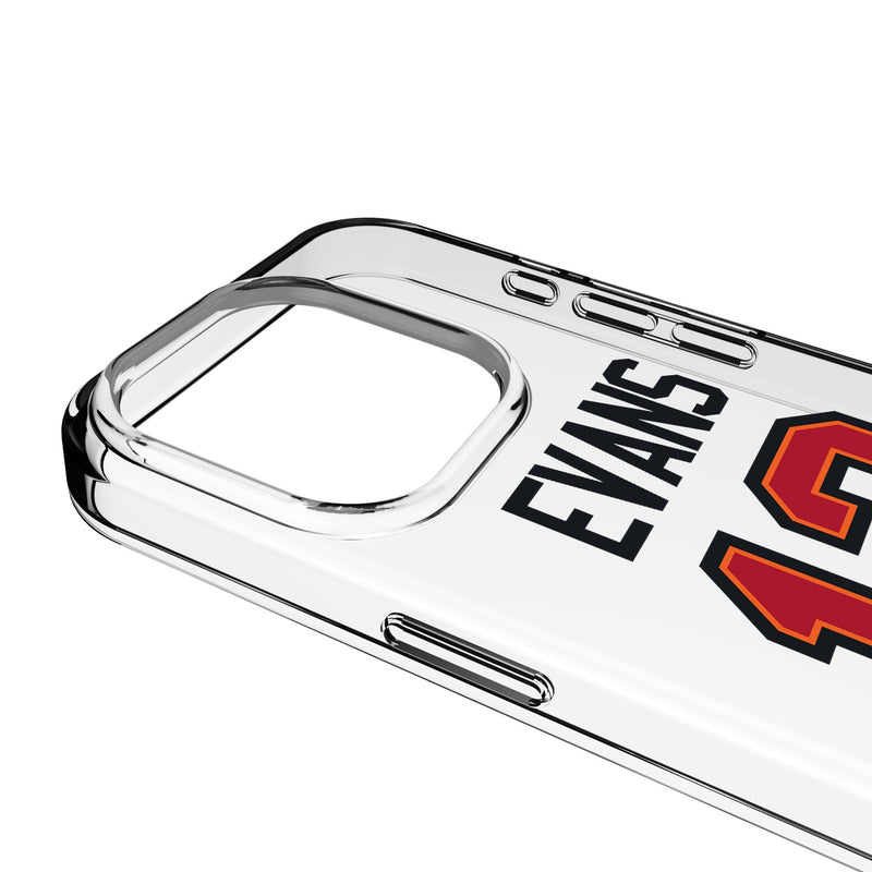 Mike Evans Tampa Bay Buccaneers 13 Game Tactic iPhone Clear Phone Case for Apple iPhone Detail.Jpg