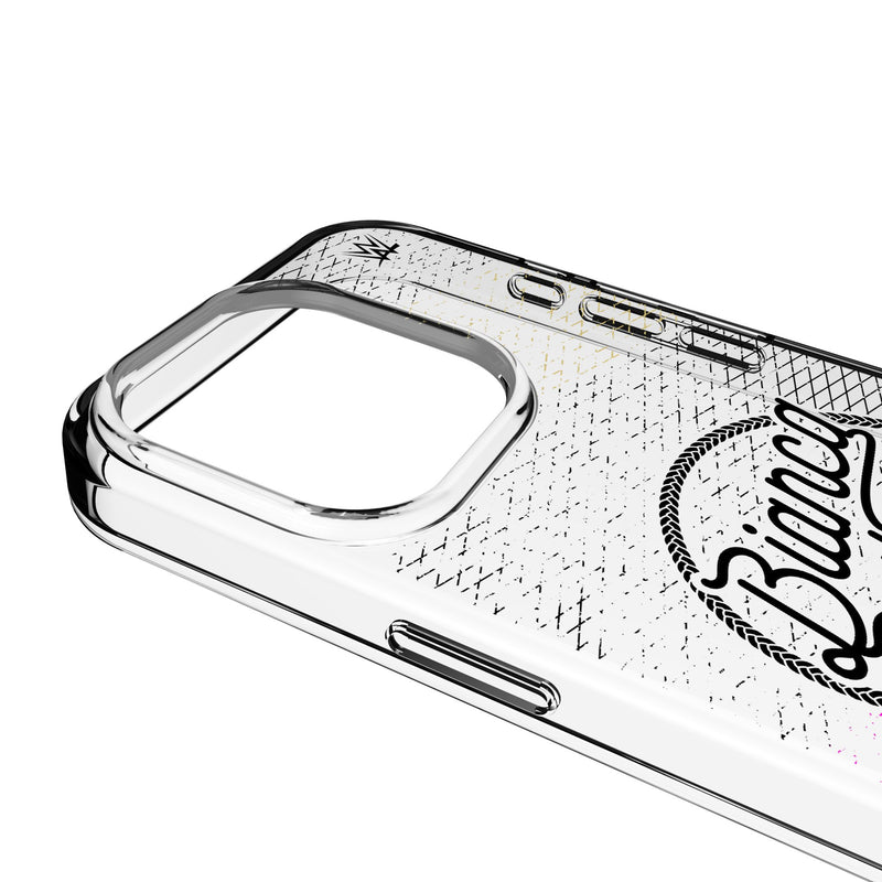 Bianca Belair Steel iPhone Clear Phone Case for Apple iPhone Detail.Jpg