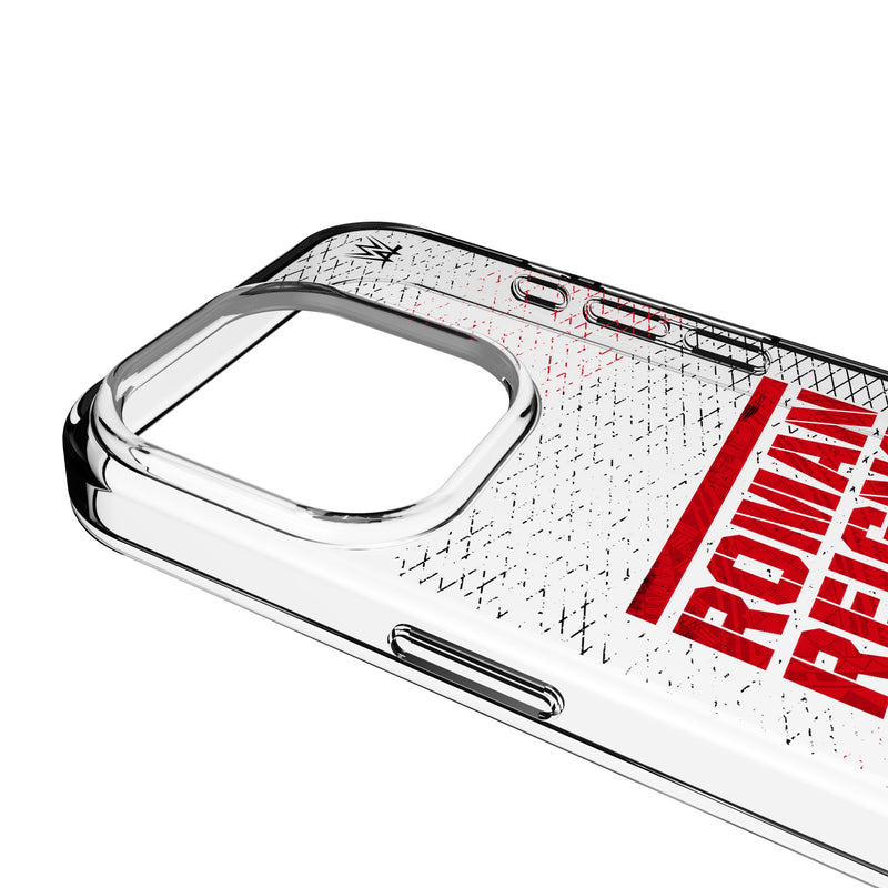Roman Reigns Steel iPhone Clear Phone Case for Apple iPhone Detail.Jpg