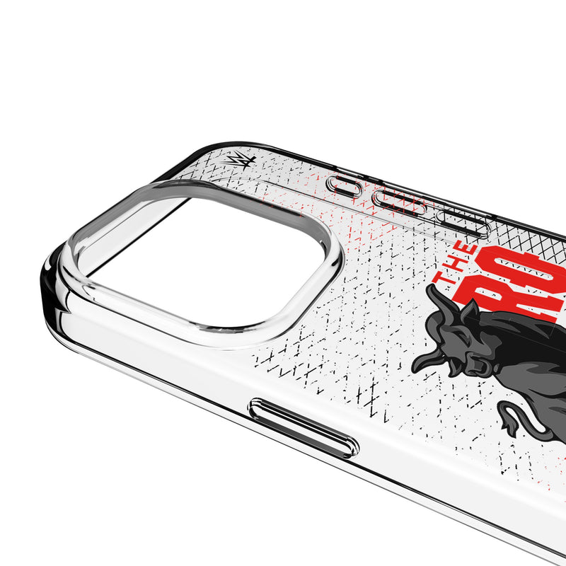 The Rock Steel iPhone Clear Phone Case for Apple iPhone Detail.Jpg
