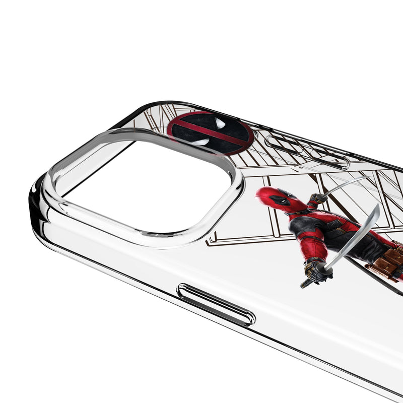 Marvel Deadpool MechLine iPhone Clear Phone Case for Apple iPhone Detail.Jpg