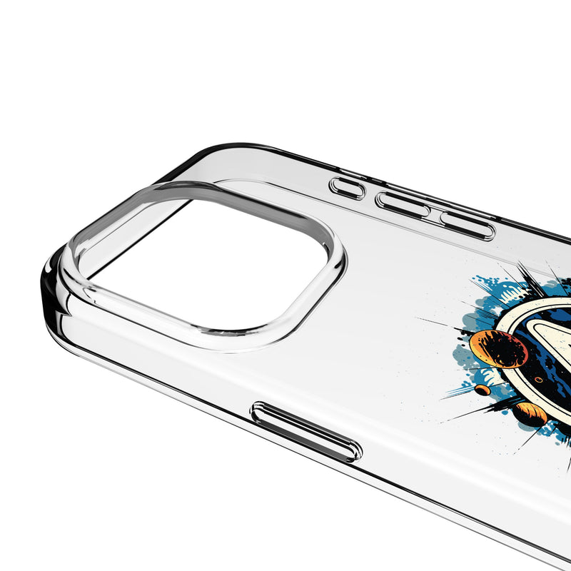 Marvel Fantastic Four Badge iPhone Clear Phone Case for Apple iPhone Detail.Jpg