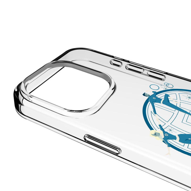 Marvel Fantastic Four Badge iPhone Clear Phone Case for Apple iPhone Detail.Jpg
