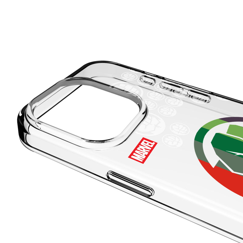 Marvel Avengers Hulk Sigil iPhone Clear Phone Case for Apple iPhone Detail.Jpg
