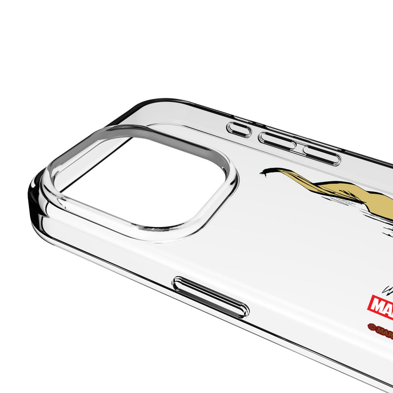 Marvel Ladypool Badge iPhone Clear Phone Case for Apple iPhone Detail.Jpg