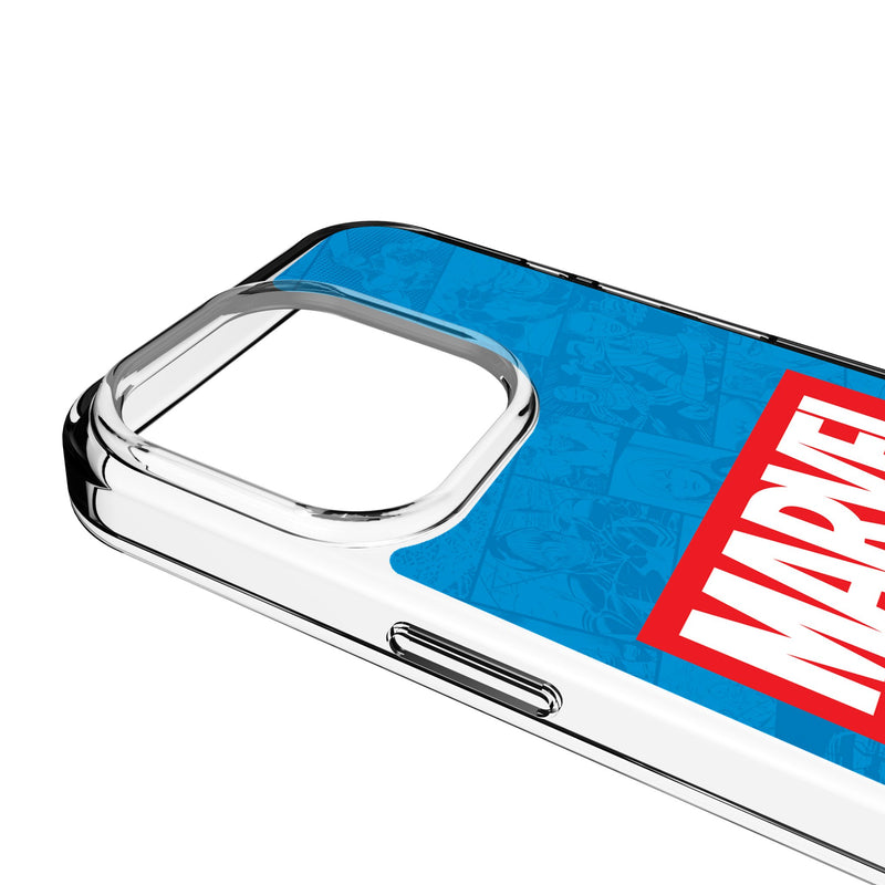 Marvel Comics Marvel Logo iPhone Clear Phone Case for Apple iPhone Detail.Jpg