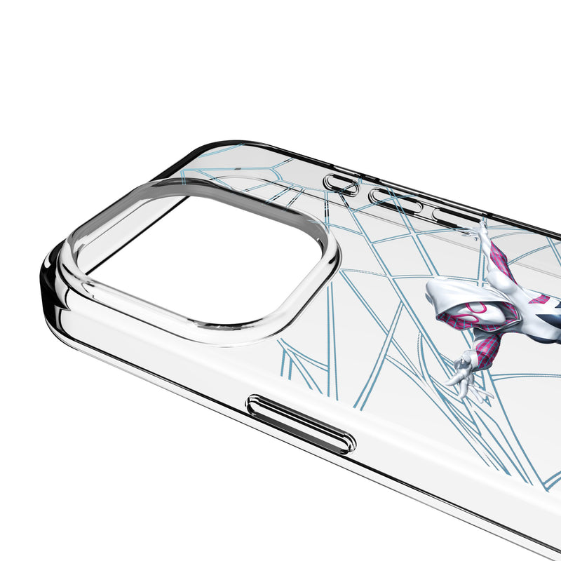 Marvel Spider-Gwen MechLine iPhone Clear Phone Case for Apple iPhone Detail.Jpg
