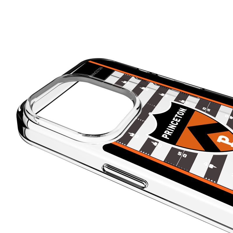 Princeton Tigers Field iPhone Clear Phone Case for Apple iPhone Detail.Jpg