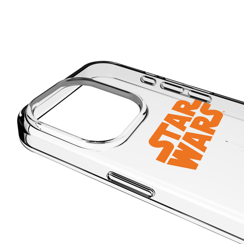 Star Wars BB-8 Color Block iPhone Clear Phone Case for Apple iPhone Detail.Jpg