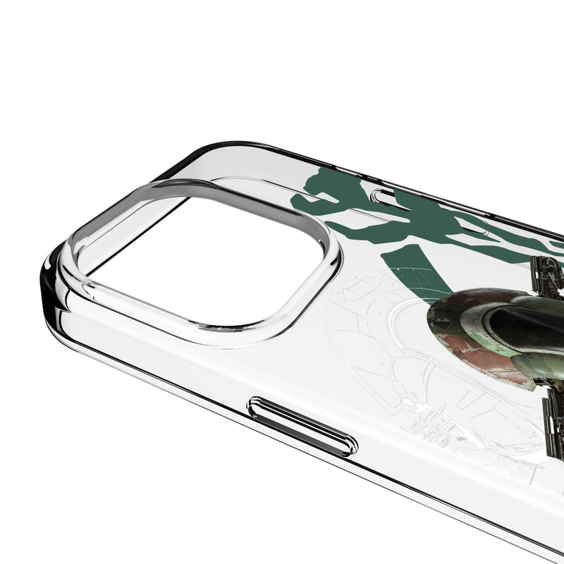 Star Wars Slave I FactionTech iPhone Clear Phone Case for Apple iPhone Detail.Jpg