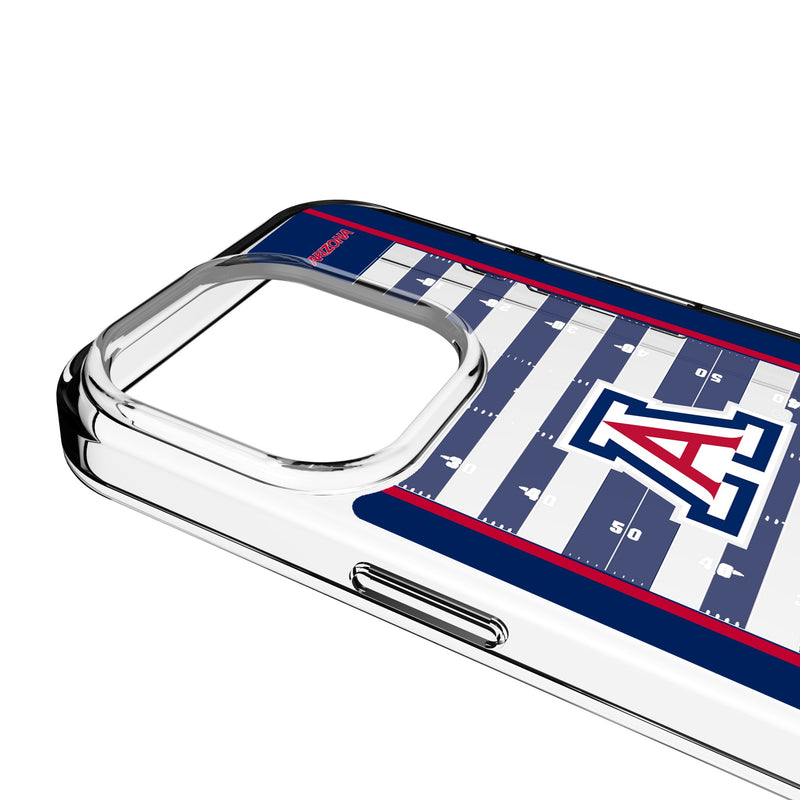 University of Arizona Wildcats Field iPhone Clear Phone Case for Apple iPhone Detail.Jpg