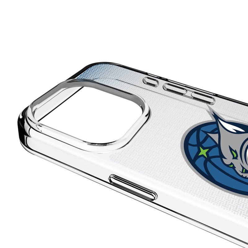 Minnesota Lynx Linen iPhone Clear Phone Case for Apple iPhone Detail.Jpg